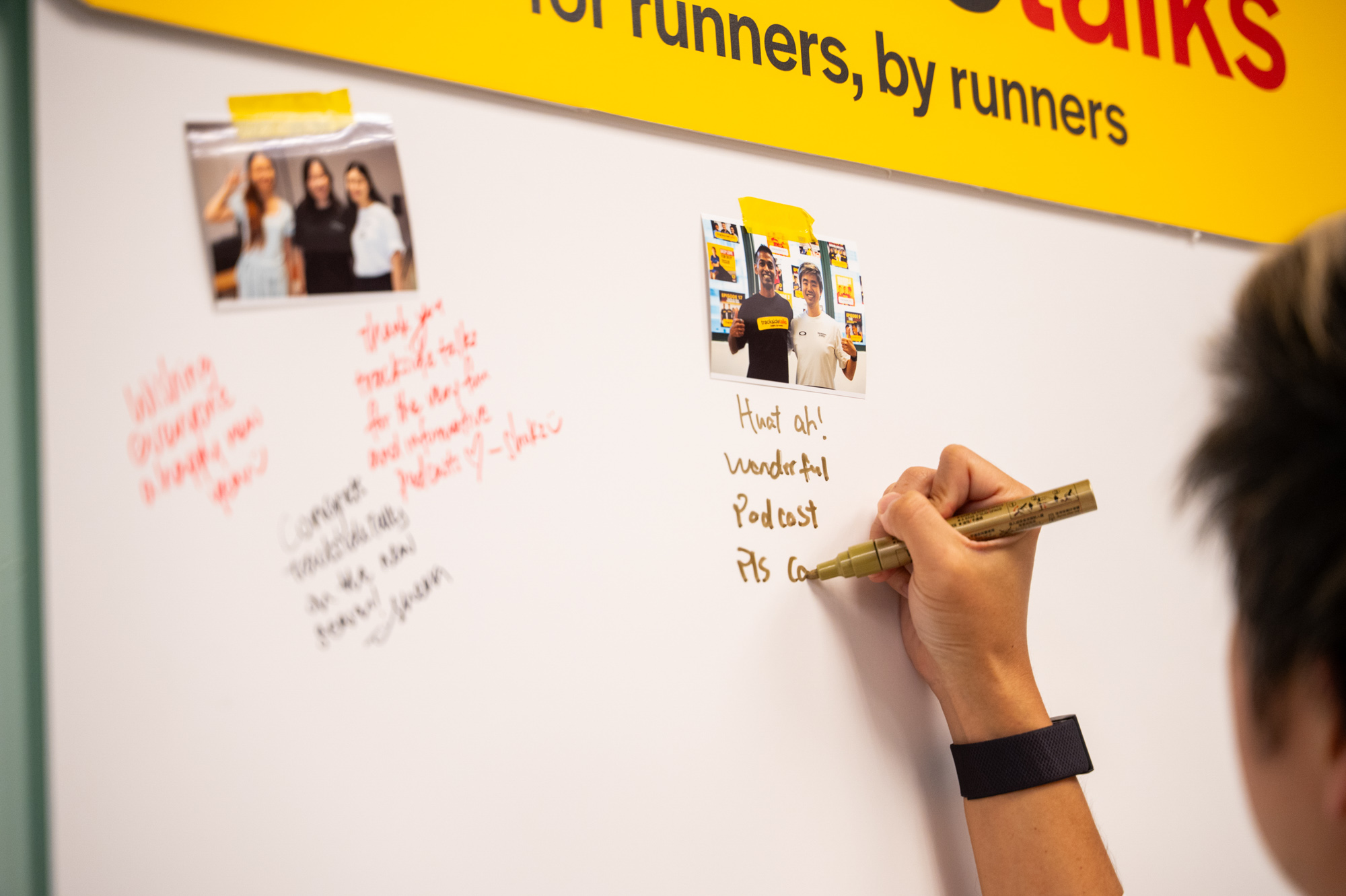 TracksideTalks guestbook signing celebration