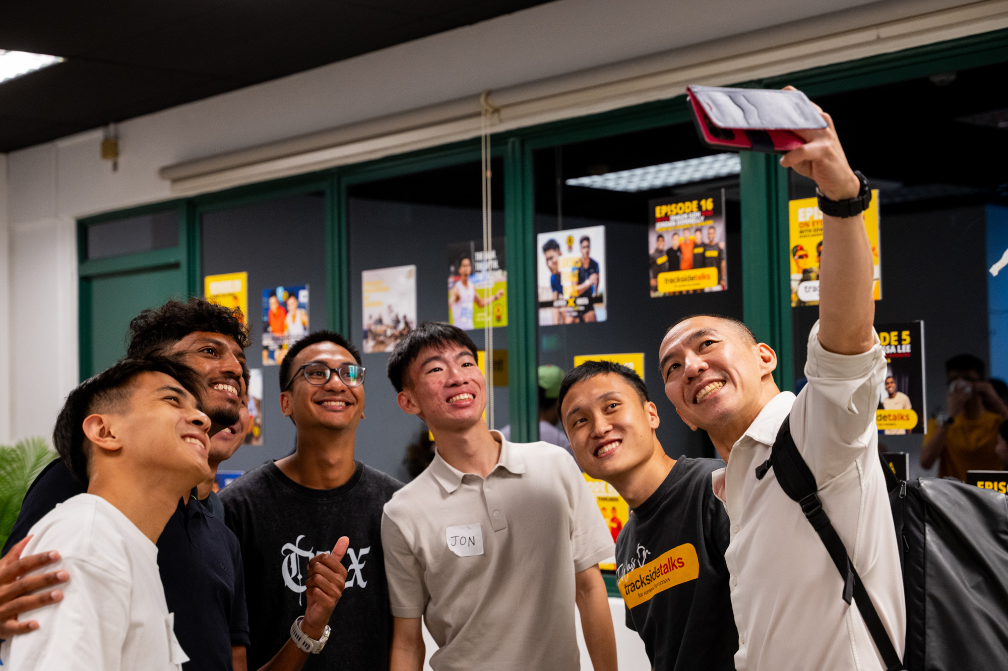 TracksideTalks community selfie Singapore